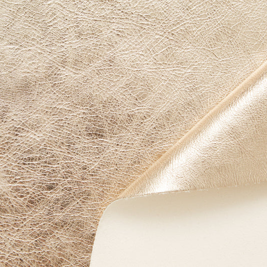 C24JV0145 | Crinkled Lamé Supple Calf