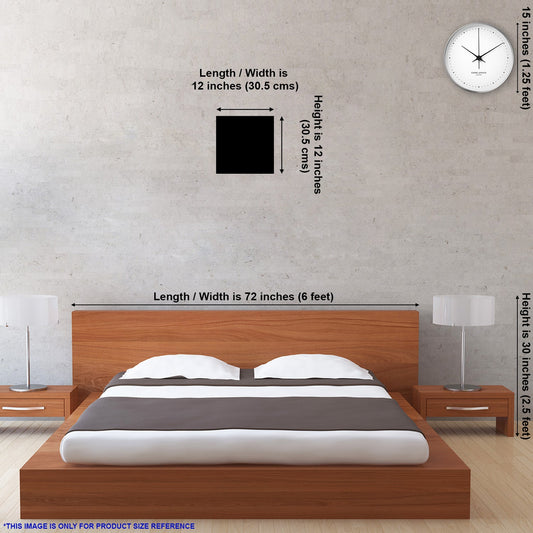 Abstract Artwork D227 Peel & Stick Vinyl Wall Sticker